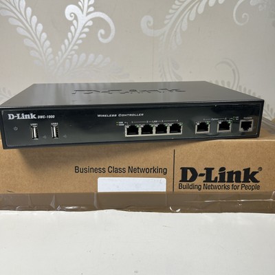 D-Link DWC-1000 WLAN Netzwerk Controller mit Halterung & 4x LAN Ports