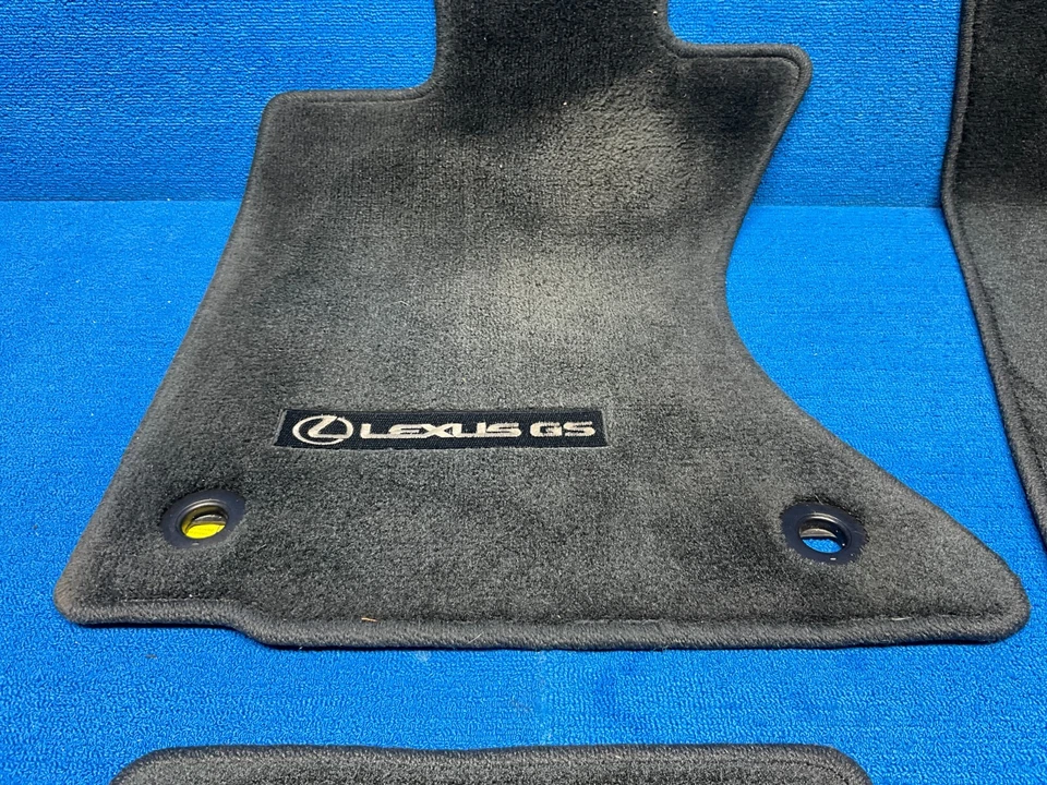 Juego de alfombrillas alfombrillas delanteras traseras izquierda derecha Lexus GS350 2013-2015 OEM Foto 3 de 4
