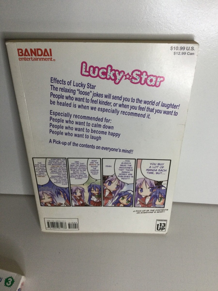 Lucky Star English Manga 1-7 英語 漫画 Lucky Star English Manga 1-7 英語 漫画 漫画