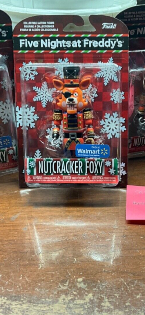 Funko FNAF Five Nights at Freddy's Nutcracker Foxy 5 Holiday Christma –  Logan's Toy Chest