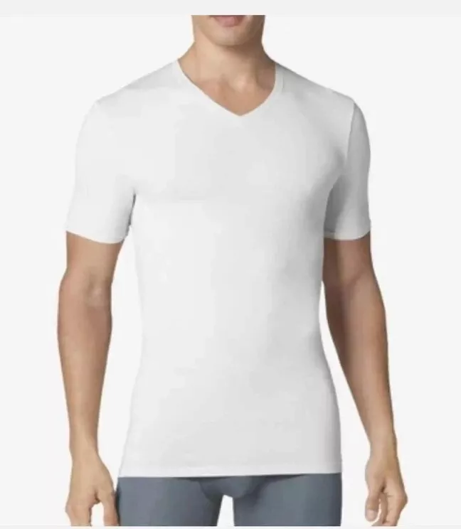 New Tommy John Light Air Tshirt Size Large Second Skin White Crisp Under Shirt