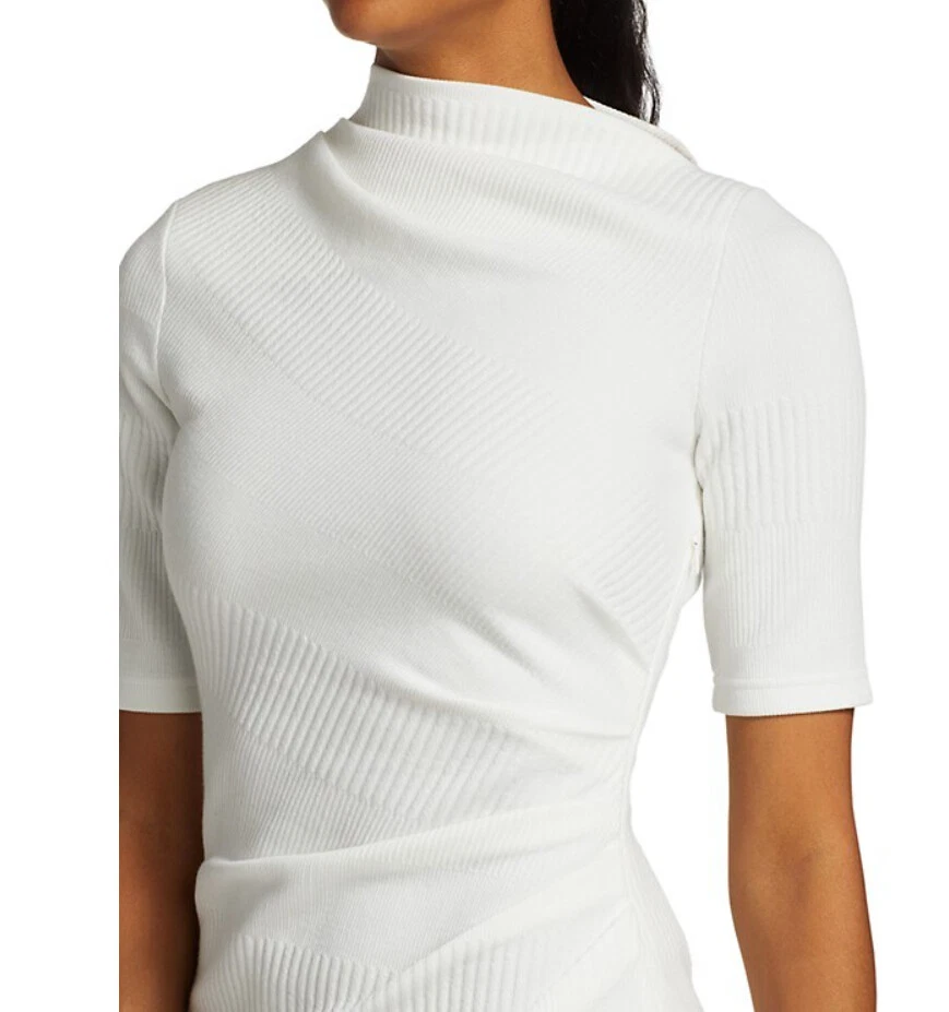 TORY BURCH Abito tubino Acler Parkfield avorio nuovo con etichette US8 AU12