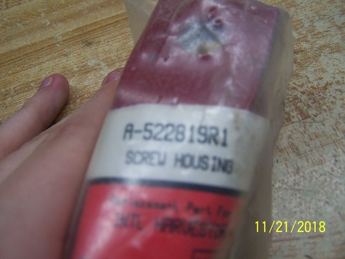 CASE/IH SCREW HOUSING FITS 660INDUSTRIAL/CONSTRUCTION,2504,2606 . A-522819R1 - Picture 3 of 3