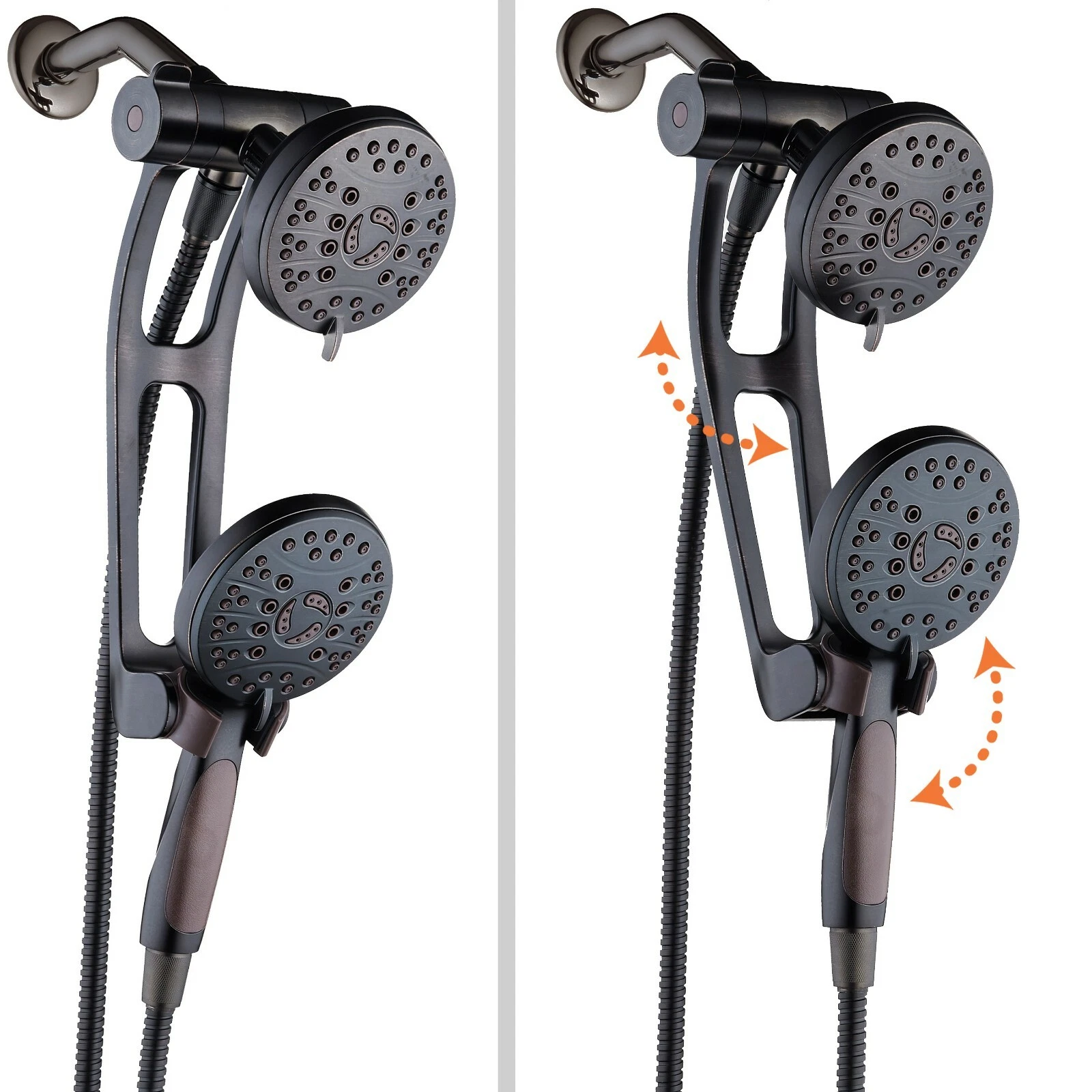 AquaSpa High Pressure Shower Combo w/ Adjustable Extension Arm Oil Rubbed Bronze
Opens in a new wind