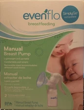Evenflo Manual Breast Pump Lightweight & Portable