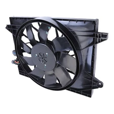 Radiator & Condenser Fan Assembly w/ Brushless Motor For Dodge Challenger 6.2L