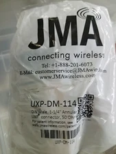 JMA - UXP Connector, 50 Ohm, Din Male, 1-1/4" Annular (Each up to 40 )
