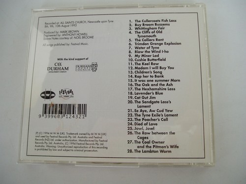 SONGS OF NORTHUMBRIA 2 - Thomas Allen and Sheila Armstrong - Scarce CD - Picture 2 of 2