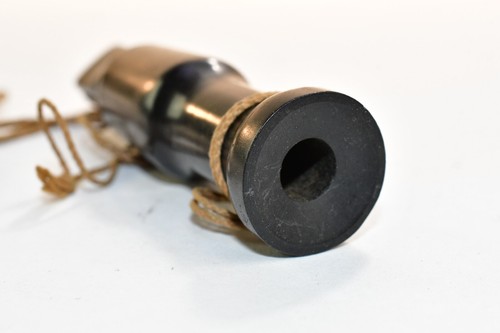 Vintage P. S. OLT Company Original Hourglass shape Black Wood Duck Call (4E) - 第 3/8 張圖片