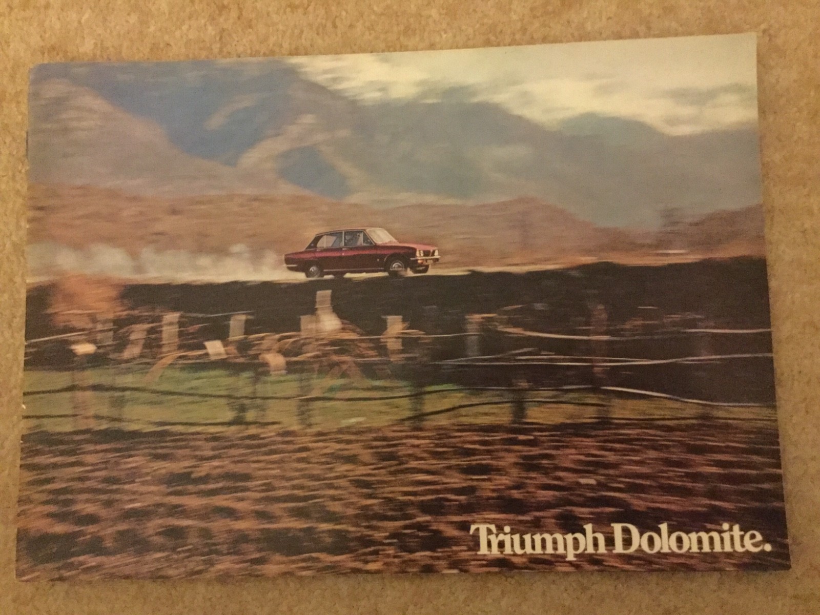 TRIUMPH DOLOMITE (LE MANS, MONZA, 'THE GAP') + MORE SALE BROCHURE SEPTEMBER 1972