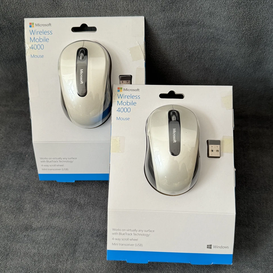 NUEVO ratón móvil inalámbrico Microsoft 4000 D5D-00001 - Imagen 3 de 4