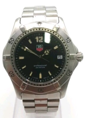 タグホイヤー TAGHEUER プロフェッショナル200M WK1110-1 楽天市場】【TAG HEUER】タグホイヤー プロフェッショナル200M