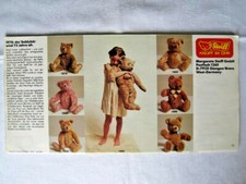 Katalog STEIFF KD78 z 1978 roku, stan dobry.
