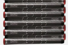 10 x Winn Golf Dri-Tac DriTac Performance Soft Black Grips 5DT-Dg Standard Grey
