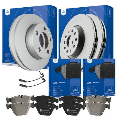 ATE BREMSSCHEIBEN + BELÄGE CERAMIC + WAKO MERCEDES CLA GLA VORN Ø295 HINTEN Ø295