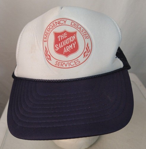 SALVATION ARMY Emergency Disaster Services Cap Trucker Hat Snapback Baseball
