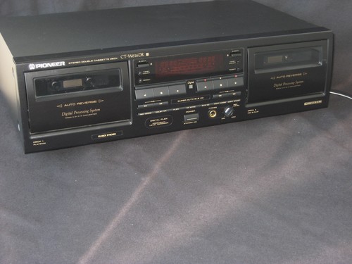 Pioneer CTW616DR Dual Cassette Deck with Digital Processing System Pioneer CTW616DR Dual Cassette Deck with Digital Processing System