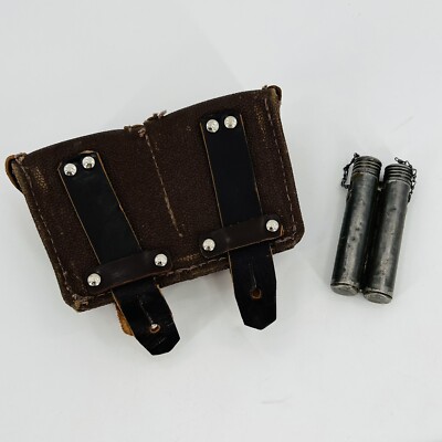M91/30 RUSSIAN Mosin Nagant ammo pouch. 7.62x54r with oil can all