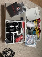 Nintendo NES Action Set Console Complete in Box CIB Zapper Mario Duck READ