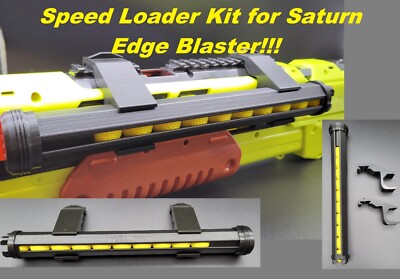 Single 10 Shot Speed Loader Holder Kit For Rival Saturn Edge Blaster Shotgun Toy