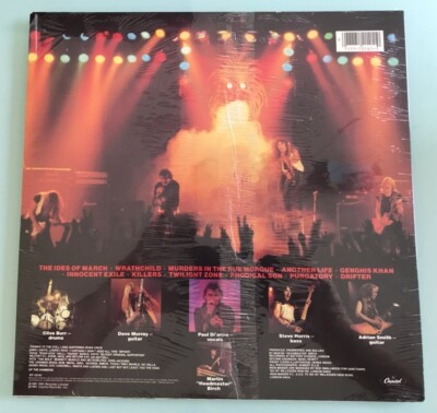 Iron Maiden Killers Original Vinyl Record 1981 EMI Capital