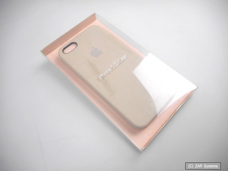 Apple iPhone 5S Case Hülle Beige MF042ZM/A, gebraucht mit