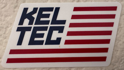 Shot Show Kel Tec Sticker Decal Flag Red White & Blue