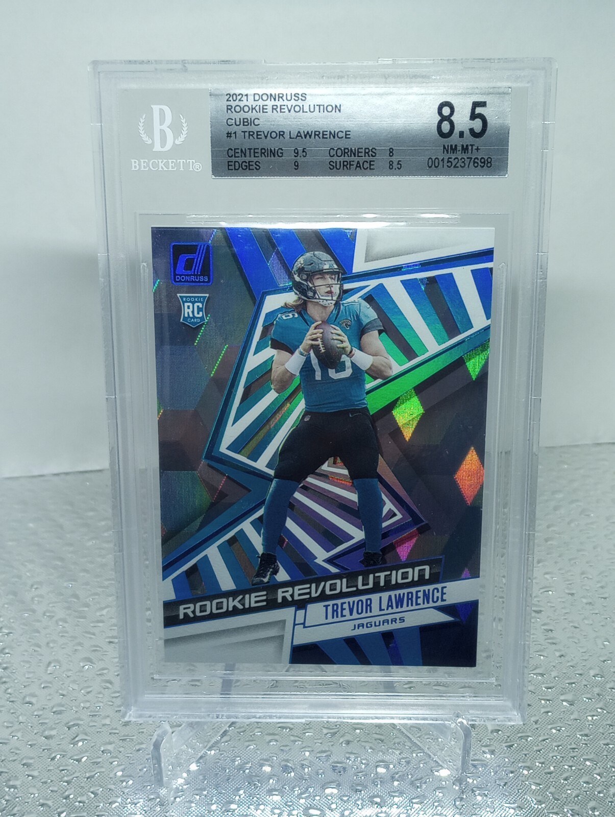 Trevor Lawrence Panini Donruss Rookie Revolution #REVTRL Cubic