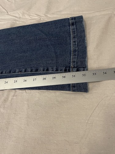 Dear John Rosa Flare 10" Rise Denim Blue Jeans Size 24 Retro Bell Look Stretch - 第 11/11 張圖片