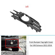 Front Bumper Fog Light Lamp Grille Cover For Vw Scirocco 2012-2014 Left
