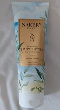 Nakery Beauty Skin Toning Body Butter crepe smoothing SEASIDE SERENITY 10 oz