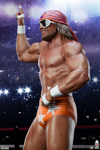 Figura a escala de cuarto Macho Man Randy Savage WWE Pop Culture Shock 259/600 WWF - Imagen 19 de 24
