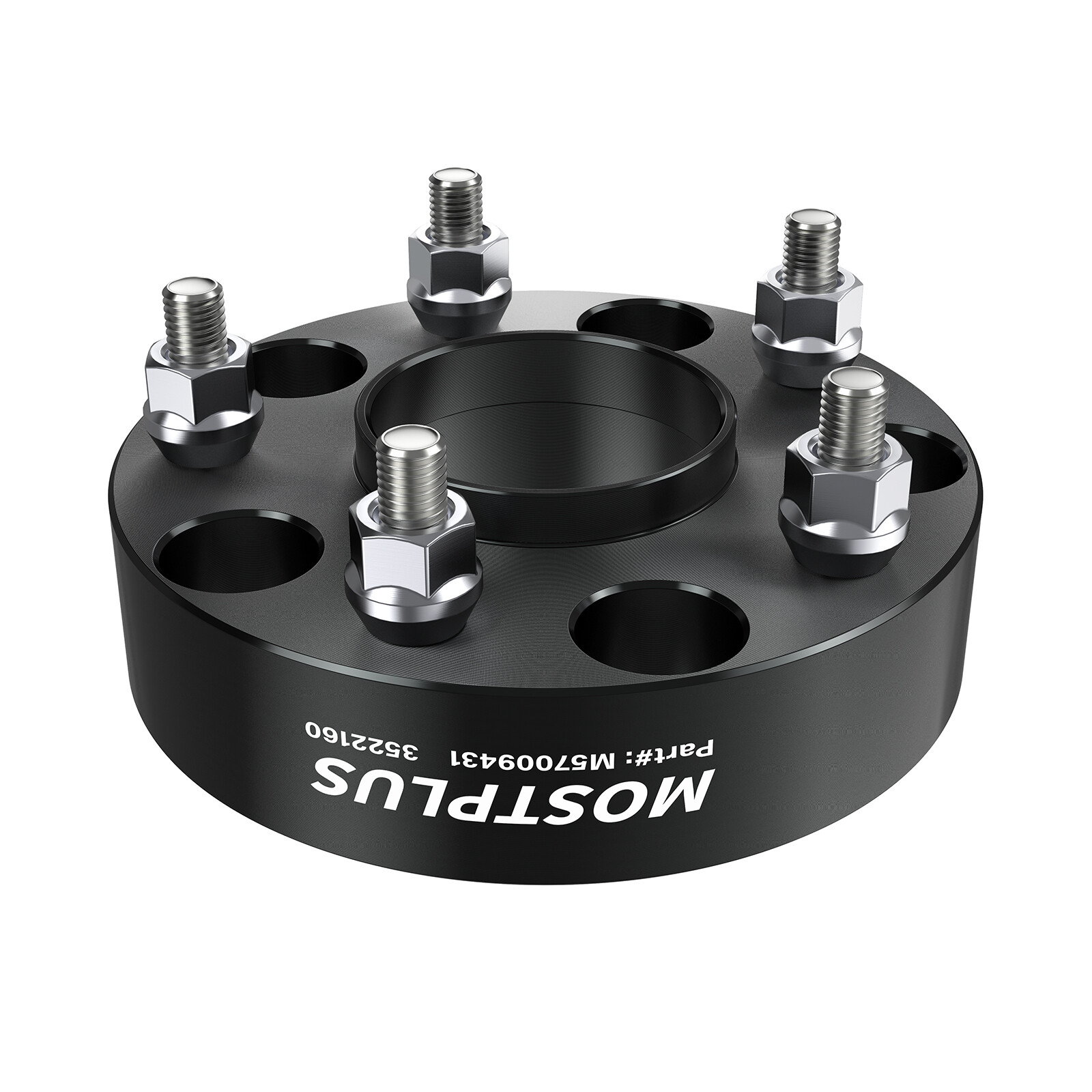 Set(4) 1.5" Hubcentric Wheel Spacer 5x5" For Jeep Wrangler JK Grand Cherokee WJ