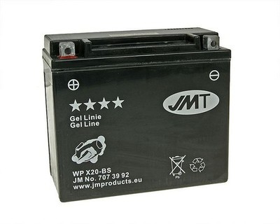 Batterie JMT GEL JMTX20-BS Arctic Cat Cougar,Prowler,Sabercat,Thundercat,ZL,ZR