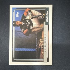 Topps 1992 Frank Thomas Chicago White Sox Baseball Card #555