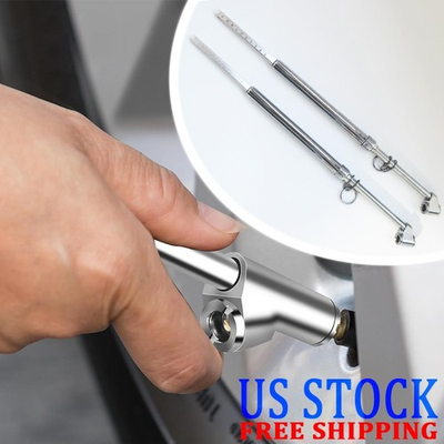 #ad 2X 150PSI Heavy Duty Tire Air Pressure Gauge Straight on Dual Head for Truck RV $14.99