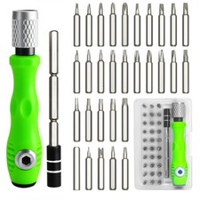 32-in-1 Magnetic Precision Screwdriver Set Mini Repair Kit for Watches Glasses