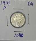 1941-P BU Mercury Dime, Item 1080