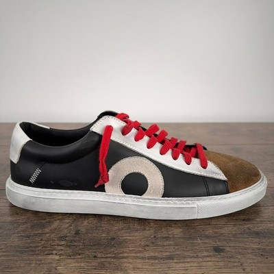 Oliver Cabell Low 1 Metropolis Suede Leather Sneakers Made in
