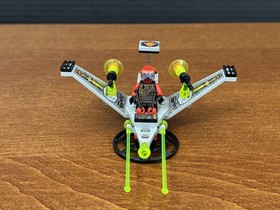 1997 LEGO 2151, 6836, 6835 Robo Raider, V-Wing Fighter, Saucer Scout - Set of 3