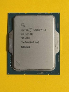 【動作中古品】Intel Core i3-13100 Intel I3 13100 | eBay