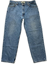 Levis 550 Denim Jeans Mens Size 40 x32 Relaxed Fit 90's Inspired Classic Dad