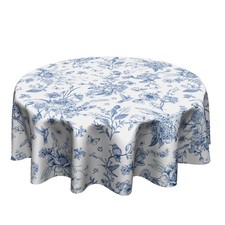Giwawa Chinoiserie Floral Round Tablecloth 60 60" Round ,