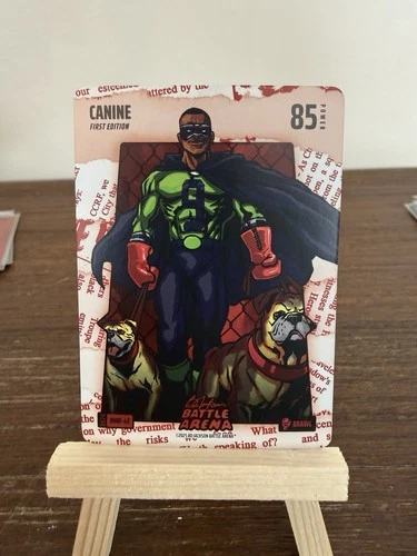 BO JACKSON BATTLE ARENA CANINE RED HEADLINES FOIL AHBF-43 Kenneth Walker