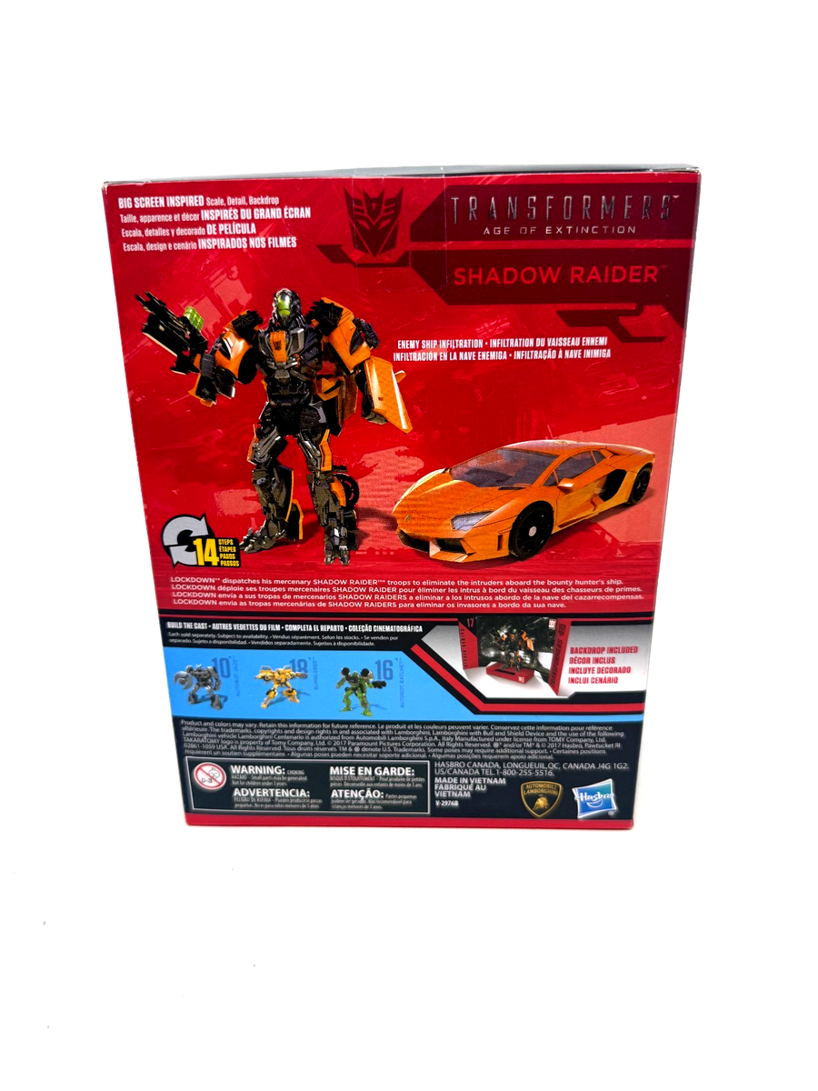 Transformers Hasbro Studio Series 17 Shadow Raider NEW SEALED