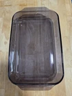 Vintage PYREX Amethyst/ Purple  Baking Casserole Dish #233