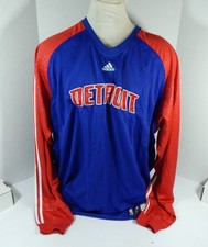 Detroit Pistons Game Issued Blue Shooting Shirt 3XL DP44779 DP44779