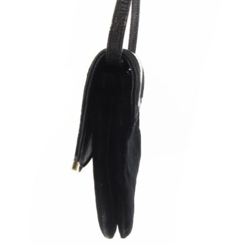 EMPORIO ARMANI Handbag One Handle 2way Clutch Bag Black women From Japan - Picture 11 of 24