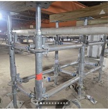 Heavy Duty Ringlock Shoring Scaffolding – EIW Layher  semi truck full