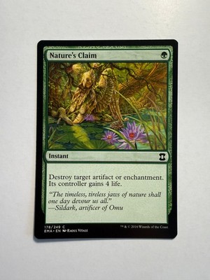 Nature's Claim 178 MTG Eternal Masters